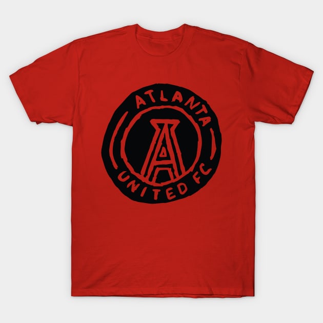 Atlanta Uniteeed fc 16 T-Shirt by Very Simple Graph